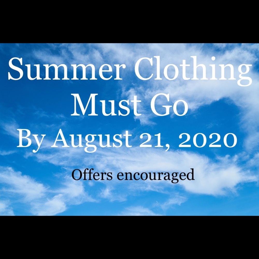 Summer Clothing Sale